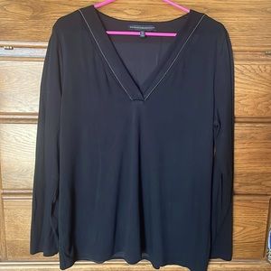 White House Black Market Black Top size XL